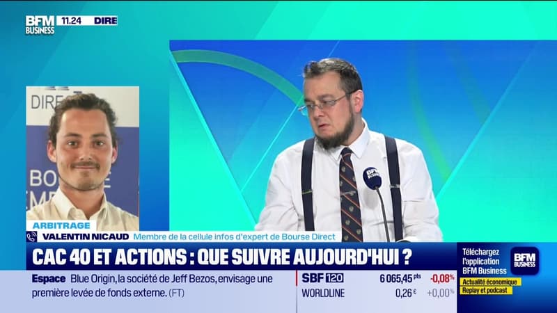 Arbitrage : CAC40 et actions, que suivre ? - 13/05