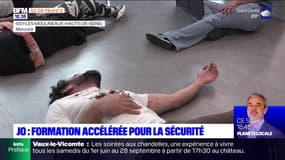 JO 2024: les futurs agents de sécurité des Jeux formés en session accélérée