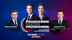 Le débat Darmanin-Bardella sur BFMTV