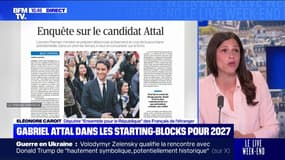 Présidentielle 2027: "Pour l'instant il n'y a pas de candidature" de Gabriel Attal, assure Eléonore Caroit, députée Ensemble 