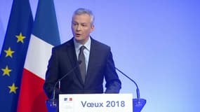 Bruno Le Maire a présenté ses voeux à la presse ce lundi. 