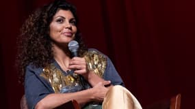 La comédienne Nawell Madani lors de la sixième journée du Festival du film français Colcoa à la Directors Guild of America, le 28 avril 2018, à West Hollywood, en Californie.