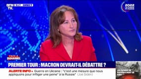 Ségolène Royal: "Je pense qu'Emmanuel Macron aurait intérêt à faire un débat au premier tour"