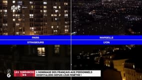 Les tendances GG : L'hommage des Français aux personnels hospitaliers depuis leur fenêtre - 18/03
