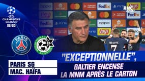 PSG 7-2 Maccabi Haifa : "J’ai trois joueurs exceptionnels devant", encense Galtier