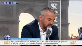 Alexis Corbière: "Je me suis élevé très fortement contre la privatisation de La Française des Jeux. Je ne suis pas d'accord. Nous avons un problème d'addiction au jeu. Un million de Français sont considérés 'à risque'." 