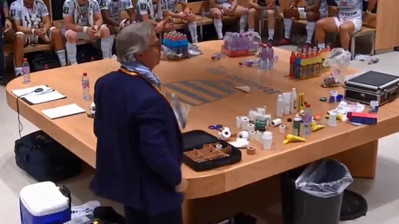 Lorenzetti a poussé un coup de gueule à la mi-temps du derby