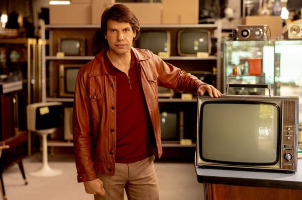 Laurent Lafitte in the Netflix miniseries “Tapie”