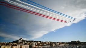 Quelque 150.000 personnes ont assisté à l'arrivée de la flamme olympique à Marseille.