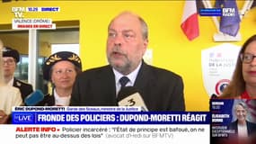 Éric Dupond-Moretti: "Nul n'est au-dessus des lois"