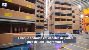 Chine : des robots font 70% du travail d'un entrepôt de la société Alibaba
