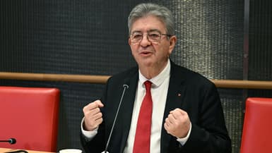 Jean-Luc Mélenchon à l'Assemblée nationale ce samedi 6 décembre 2025. 