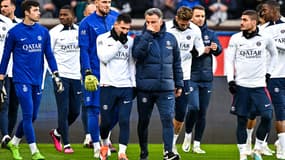 Lionel Messi et Christophe Galtier