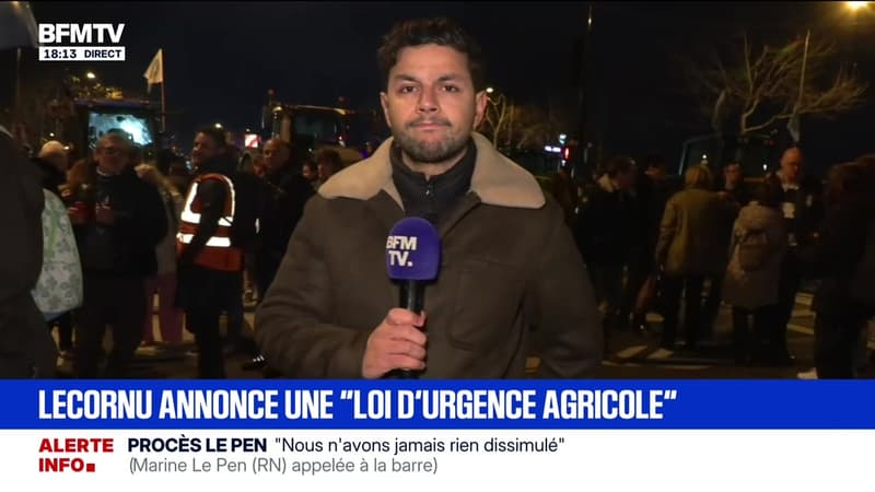 Marschall Truchot : Sébastien Lecornu annonce une "Loi d'urgence agricole" - 13/01