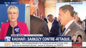 Nadine Morano (LR): "Je n'ai jamais cru mais à cette histoire de financement libyen de la campagne électorale de Nicolas Sarkozy"