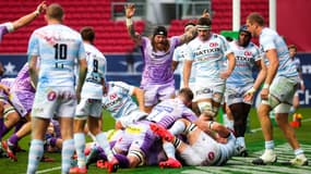 Exeter-Racing en finale de Champions Cup, à Bristol le 17 octobre 2020
