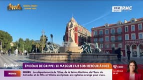 Épidémie de grippe: le masque fait son retour à Nice