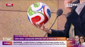 C'est déjà demain - CDM 2026 : Le ballon officiel fait le plein de technologies