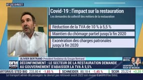 Groupe Bertrand: "Si on devait rouvrir les restaurants aujourd'hui, ça serait une faillite générale de la restauration en France, de l'écosystème agroalimentaire"