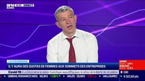 Nicolas Doze : Des quotas de femmes aux sommets des entreprises - 14/05