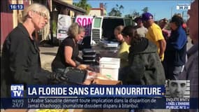 La Floride à la recherche de nourriture après le passage de l'ouragan Michael