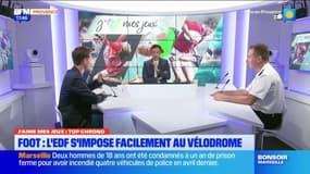 J'aime mes jeux du mercredi 31 juillet - Foot : l'EDF s'impose facilement au Vélodrome