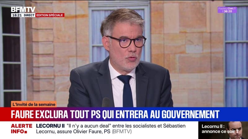 Politique de Sébastien Lecornu: Olivier Faure (PS) veut la suspension de la réforme des retraites 