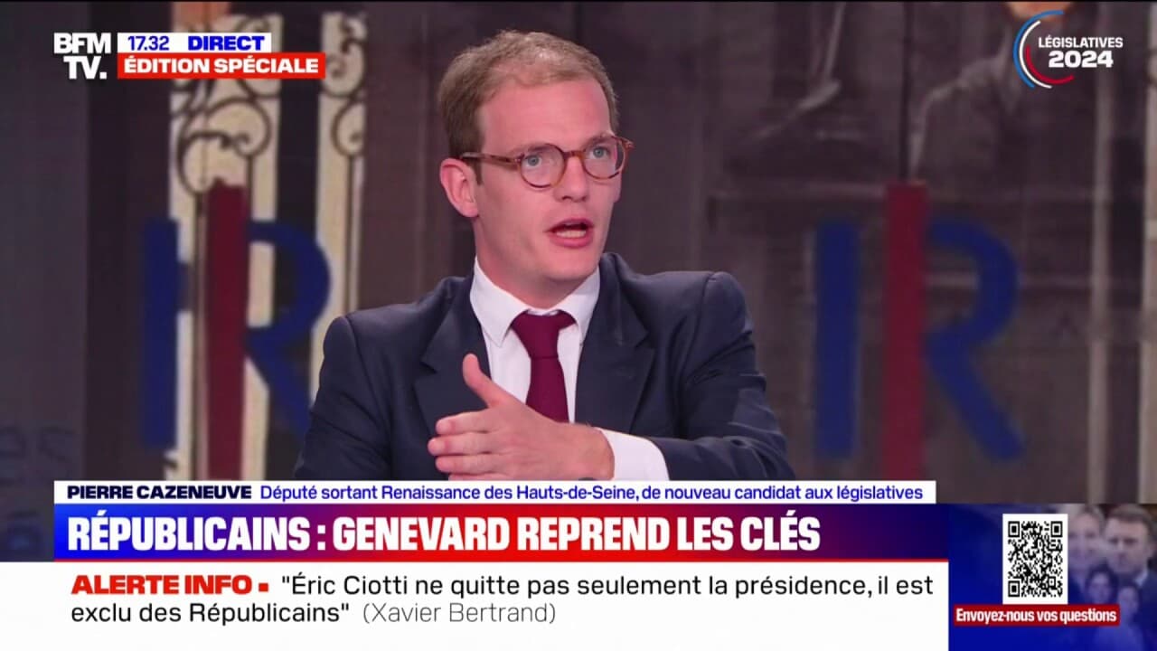 Exclusion D Ric Ciotti Le Spectacle Est Navrant Affirme Pierre Cazeneuve Renaissance