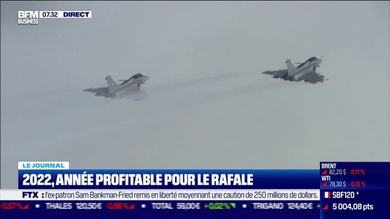 2022, année profitable pour le Rafale