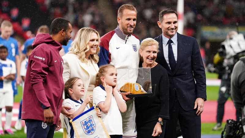 Ligue des nations: un doublé et une casquette dorée pour la 100e de Kane avec l'Angleterre