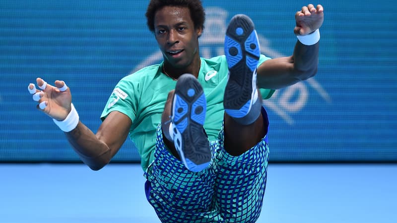 Gaël Monfils à l'Open d'Australie 2017
