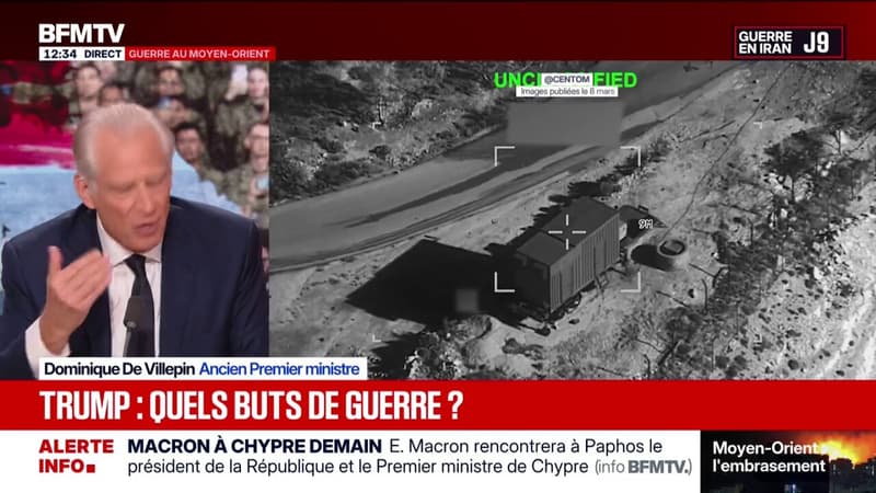 Guerre au Moyen-Orient: "Il faut amortir la hausse du prix des carburants", indique Dominique de Villepin, ancien Premier ministre