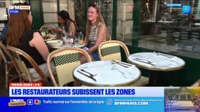 JO 2024: les difficultés des restaurateurs des "zones grises"