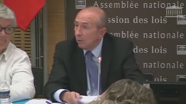Gérard Collomb mardi soir devant la Commission des lois de l'Assemblée.