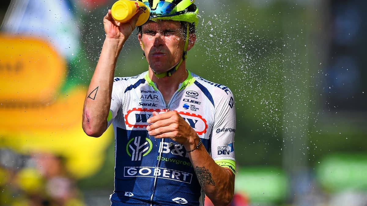 Yoann Offredo lors du Tour de France 2019 Yoann Offredo lors du Tour de France 2019