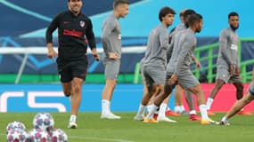 L'Atlético et son entraîneur Diego Simeone
