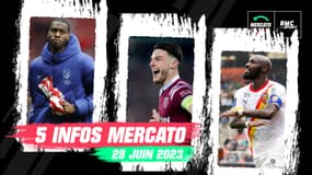 Fofana, Rice, Kondogbia, les infos mercato du 28 juin à 20 heures 