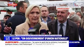 Marine Le Pen dénonce "le canal hystérique" des Républicains opposé à l'accord RN/Éric Ciotti