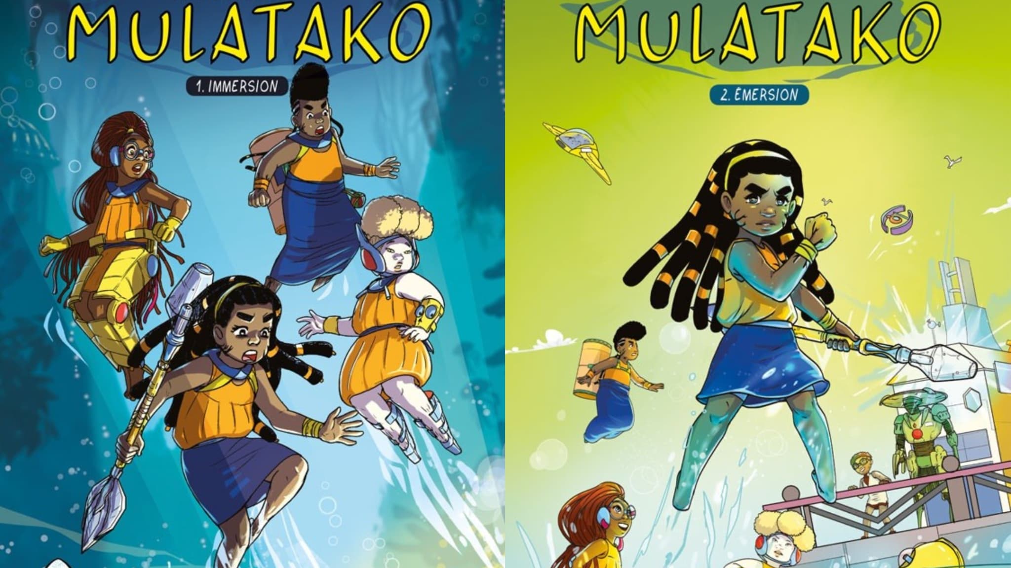 La BD "Mulatako" de Reine Dubissi et Carine Bahanag La BD "Mulatako" de Reine Dubissi et Carine Bahanag