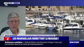 Nicolas Bruder, chef du service réanimation à Marseille: "Il n'y a pas eu de forme grave chez les patients vaccinés" 