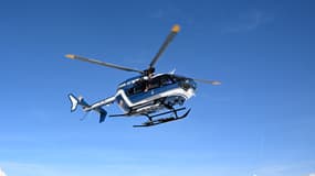 L'hélicoptère Choucas 05, utilisé par les secouristes de la CRS Alpes (photo d'illustration)