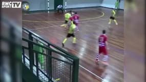 Un but magique en futsal
