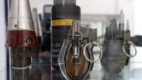 Photo montrant différents types de grenades (image d'illustration)