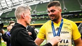 Ronan O'Gara et Grégory Alldritt