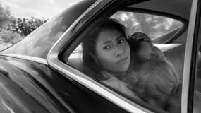 Yalitza Aparicio, Marco Graf et Daniela Demesa dans "Roma" d'Alfonso Cuaron.