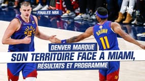 Finales NBA : Denver marque son territoire face à Miami, résultats et programme 