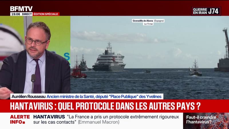 Hantavirus : "Le but, ce serait d'avoir des préconisations globales et globalement suivies", explique Aurélien Rousseau, ancien ministre de la Santé