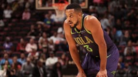 CJ McCollum lors de la défaite de La Nouvelle-Orléans à Miami (119-108), le 1er janvier 2025
