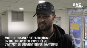 Mort de Kobe Bryant: "Je fabriquais un ballon avec du papier et je me prenais pour lui" se souvient Oliver (Nanterre)
