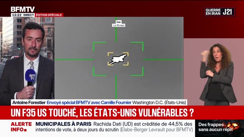 Guerre au Moyen-Orient: un avion de combat américain F-35 atterrit en urgence après un tir présumé iranien